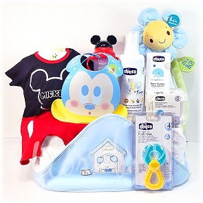 B4 Chicco Baby Gift Set - Mickey Mouse BB Gifts Hamper B4 Chicco Baby Gift Set - Mickey Mouse BB Gifts Hamper